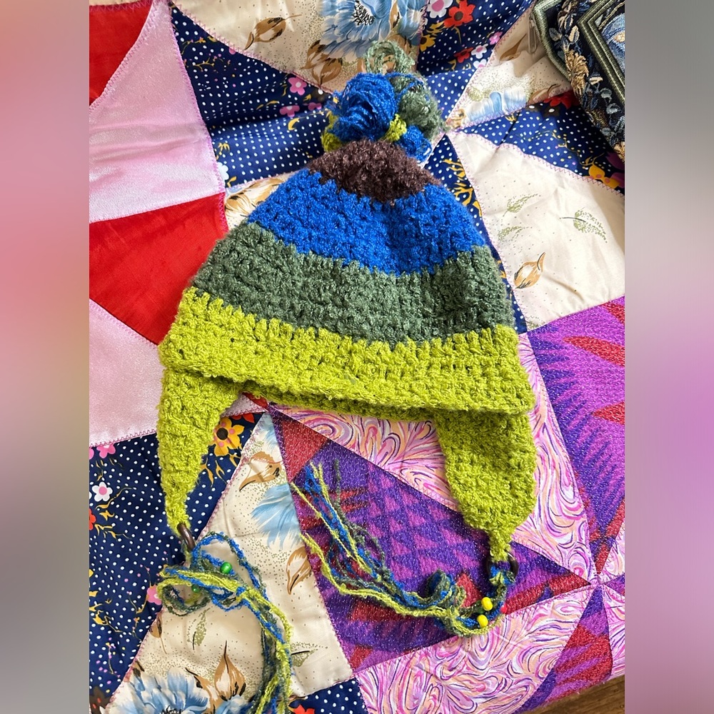 3/50$Colorful knitted hat - Picture 8 of 12